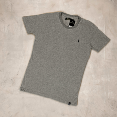 Remera Polo Gris