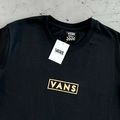 Remera Vans Box Negra - comprar online