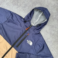 Rompeviento TNF Azul con Beige - Importados basics