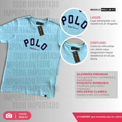 Remera Polo Ralph Classic Gris Claro - comprar online