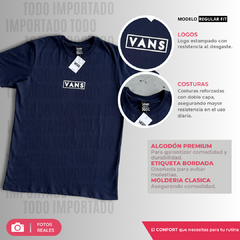 Remera Vans Box Violeta - comprar online