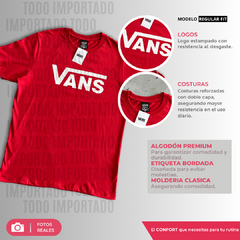 Remera Vans Verde Offwhite - comprar online