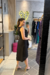 Vestido Feminino Alfaiataria Midi Transpassado com Detalhe de Tecido Franzido na Lateral da Saia - comprar online