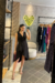 Vestido Feminino Alfaiataria Midi Transpassado com Detalhe de Tecido Franzido na Lateral da Saia na internet