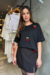 Blusa Feminina Tshirt com Aplicação de Cerejas - comprar online