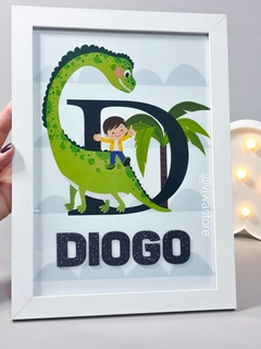 QUADRO NOME + INICIAL ( DINO )