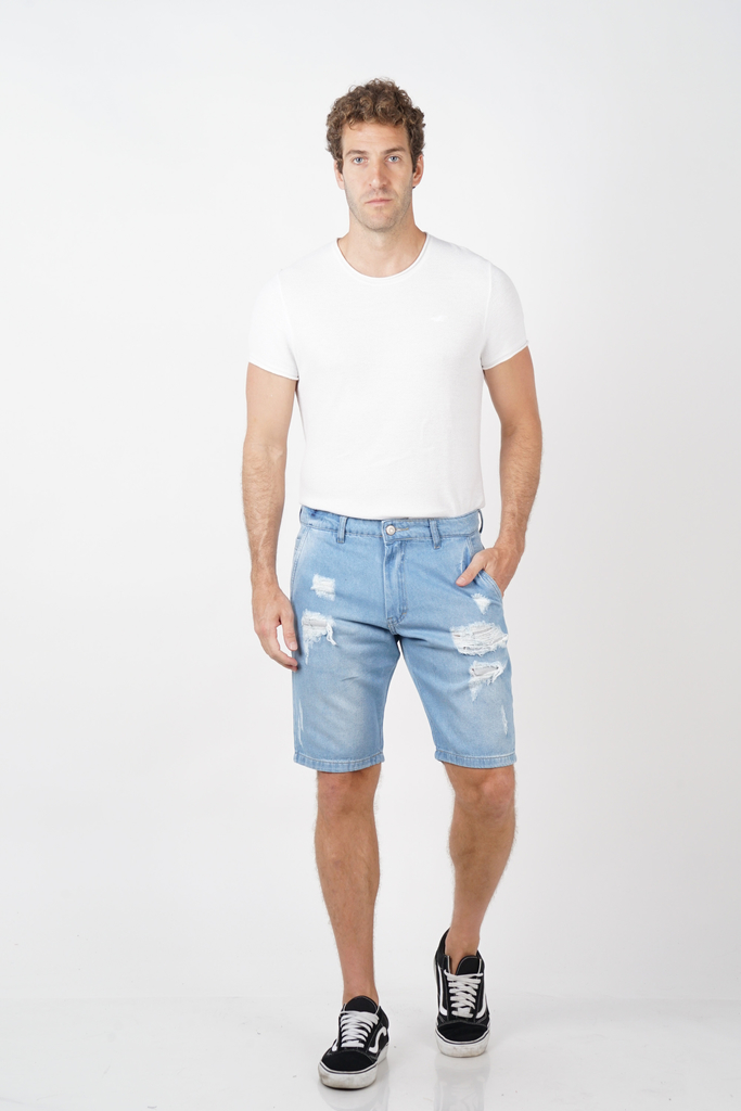 Bermuda jeans hotsell clara rasgada