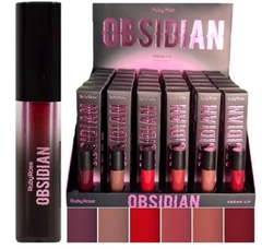 LABIAL LÍQUIDO CREMOSO LÍNEA OBSIDIAN - RUBY ROSE