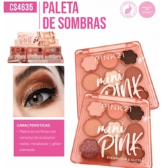 PALETA DE SOMBRAS 9 TONOS - PINK21