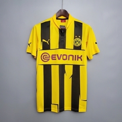 Camisa Borussia Dortmund Retrô 12/13 - Puma - Amarela e Preta