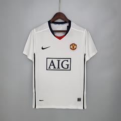 Camisa Manchester United Retrô 2008/2009 Branca - Nike