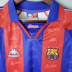 Camisa Barcelona Retrô 1996/1997 Azul e Grená - Kappa na internet