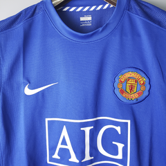 Camisa Manchester United Retrô 2007/2008 Azul - Nike na internet