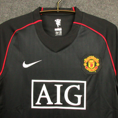 Camisa Manchester United Retrô 2007/2008 Preta - Nike na internet