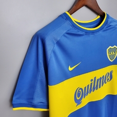 Camisa Boca Juniors Retrô 99/00 - Nike - Azul e Amarela - Jota's Imports