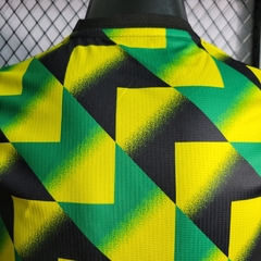 Camisa Arsenal Pré-Jogo 22/23 Jogador Adidas Masculina - Amarelo, preto e verde. - loja online