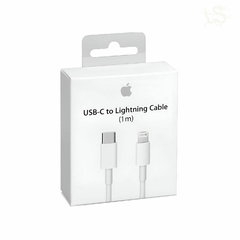 Cable iPhone USB C to Lightnining 1 metro Blanco iPnone 11 en adelante