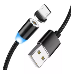 Cable Magnético 3 En 1 Compatible iPhone - Micro Usb - Usb