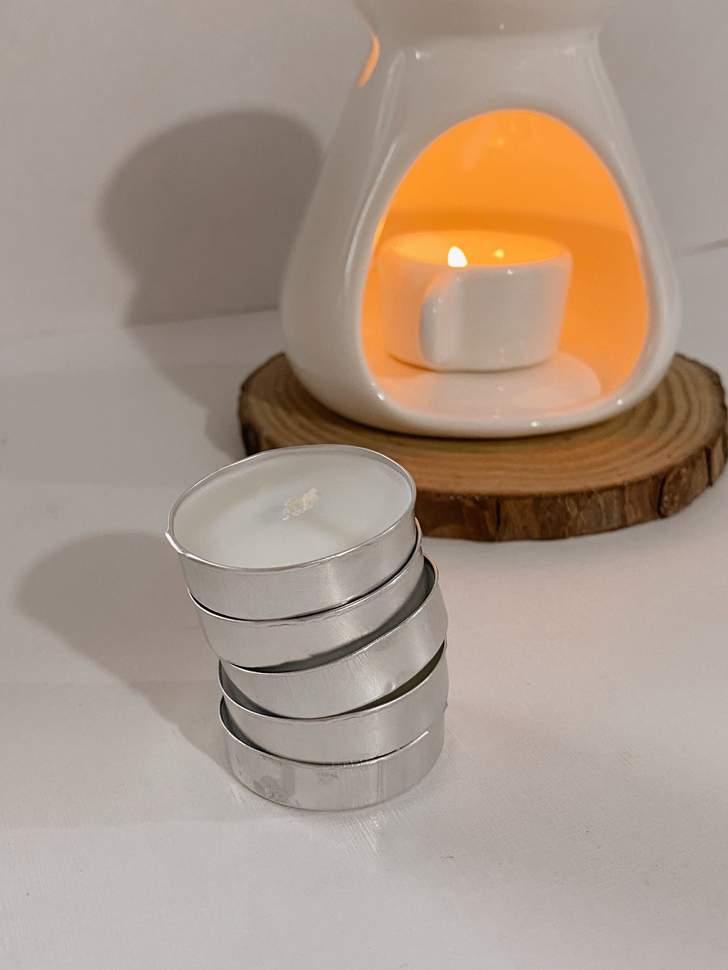 Kit 5 Mini Velas para Difusor de Aromas de Cerâmica