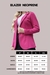 Blazer Neoprene acinturado