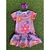 Vestido Confort Canelado Buquê de Flores - CAJU BABY