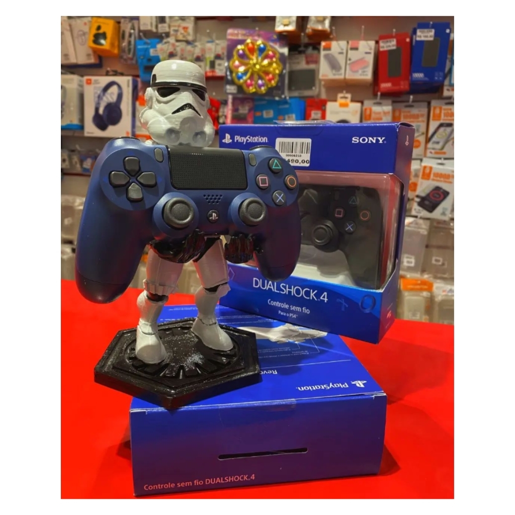 Controle Sem Fio Dualshock Playstation 4 Sony - Preto