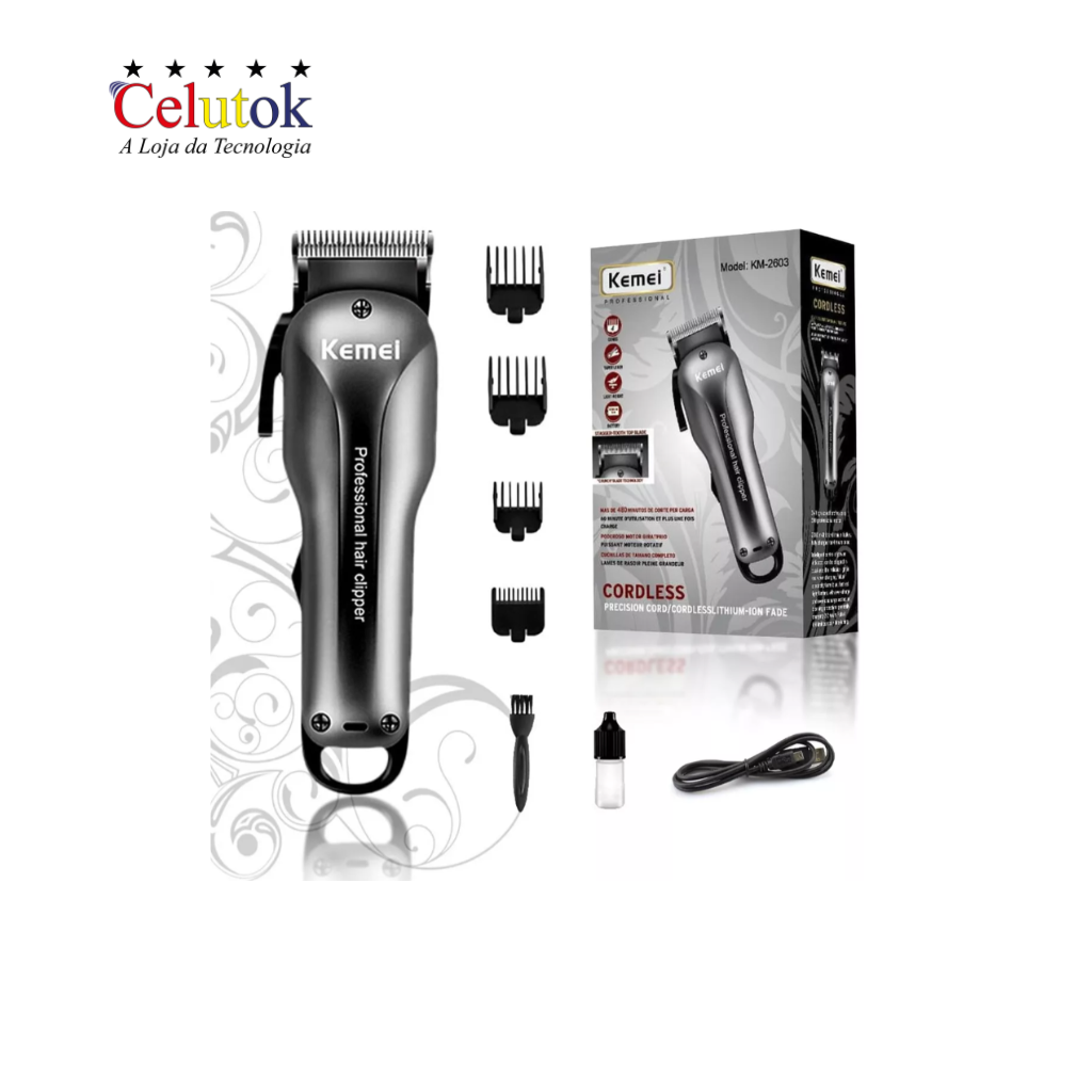 Maquina de cortar pelo kemei store