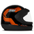 Capacete Sport Moto 788 Laranja Pro tork - comprar online