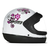 Capacete Sport Moto 788 Girls Branco Pro tork - comprar online