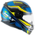 Capacete Hippo Glass Imola Amarelo com Azul - Helt - comprar online