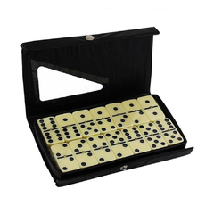 JOGO DE DOMINO 28 PECAS ESTOJO PVC PEQUENO (AA) - 000944