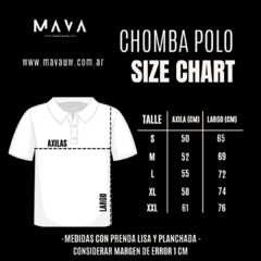 CHOMBA PIQUE POLO AZUL FRANCIA - MAVA