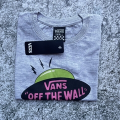 REMERA KIDS VANS GRIS