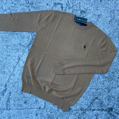 SWEATER CLASICO POLO CAMEL - comprar online