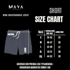 SHORT POLO LISO NEGRO - MAVA