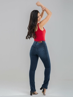 Calça Reta Alepo Black-Jeans Média - 1760109 - comprar online