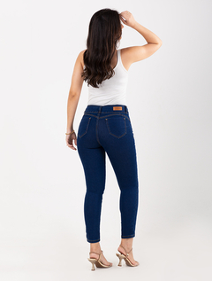 Calça Cigarrete Escura Missy-Jeans 1762340 - comprar online