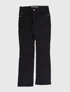 Calça Regular Escura Alepo Black Peletizado-Jeans 1762345