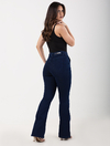 Calça Flare Escura Missy- Jeans 1762811