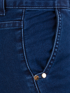 Calça Cigarrete Escura Missy -Jeans 1762850 - loja online