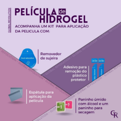 Película Hidrogel HD Frente e Verso Para iPhone 13 Mini - Global Revolution