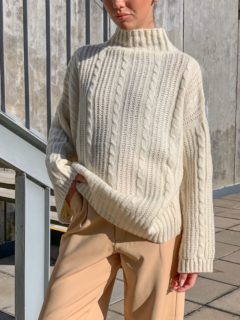 Sueter manga ancha new arrivals