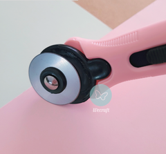 Cutter rotativo Ibi Craft 45mm | rosa - tienda online