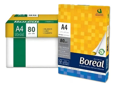 Resma A4 | Boreal 80gr | CAJA DE 5