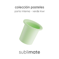 MATE SUBLIMABLE | EXTERIOR BLANCO INTERIOR PASTEL X 1 - comprar online