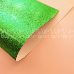 Cartulina con glitter | 35x50cm | VERDE