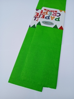 Papel crepe liso | VERDE MANZANA