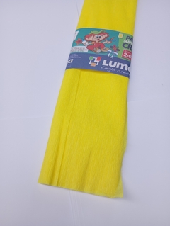 Papel crepe liso | AMARILLO FLUO en internet