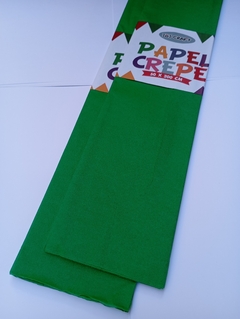 Papel crepe liso | VERDE NAVIDAD en internet