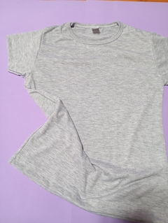 REMERA PARA SUBLIMAR MODAL NIÑOS GRIS | 4 AL 16 - tienda online